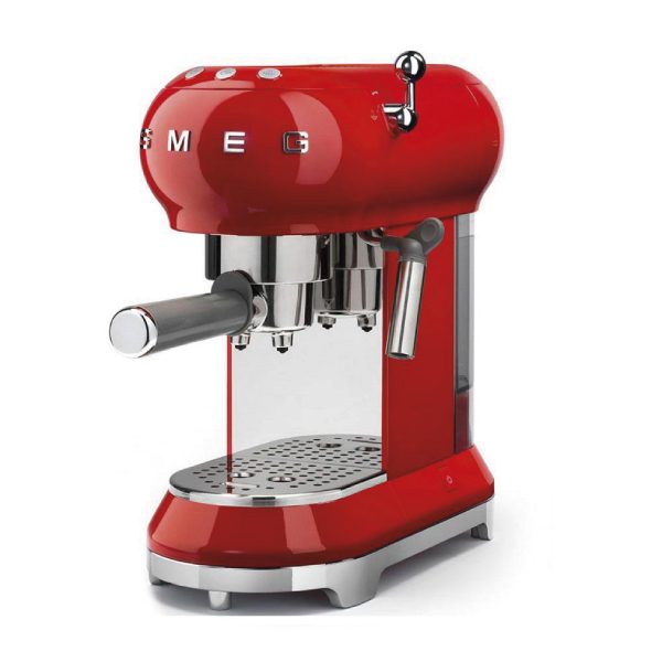 Cafetera d'Espresso Smeg Vermella